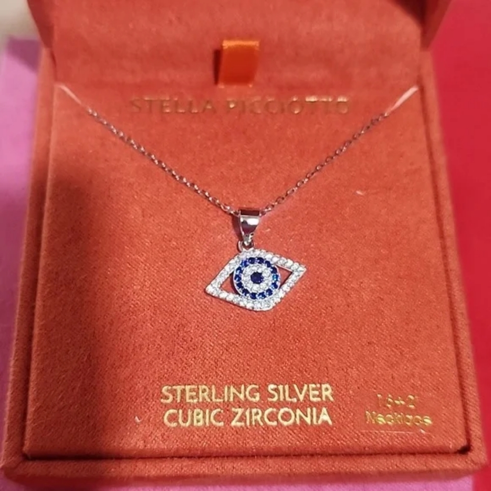 Stella Picciotto "Evil Eye" Necklace